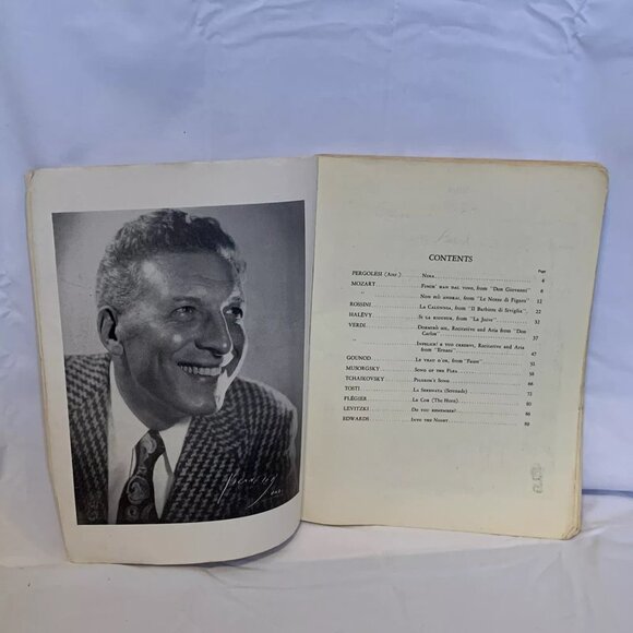 Ezio Pinza Album Of Concert Songs And Arias Vintage Sheet Music 14 Songs 91 Page - Picture 3 of 7